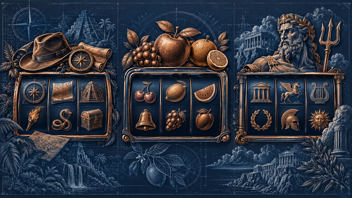 Holeybet Slot Oyunlarında Popüler Temalar — slot temaları görseli